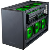 Obudowa mini tower Silverstone Sugo 17 (czarna | 2x USB-A | 1x USB-C)