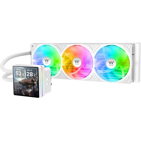 Thermaltake TH360 V3 Ultra ARGB Sync AIO Liquid Cooler - Snow Edition Chłodzenie wodne (białe)