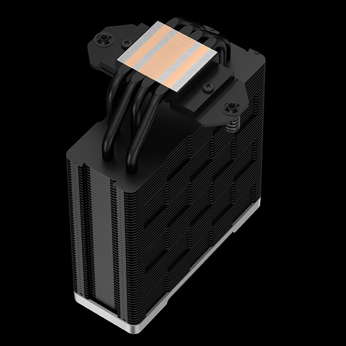 Deepcool ak400 zero dark plus chłodnica procesora (czarna)