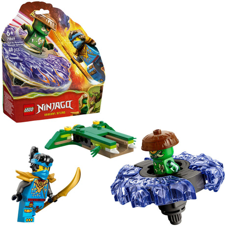 Lego Ninjago 71849 Nya kontra elementarny potworny spinner