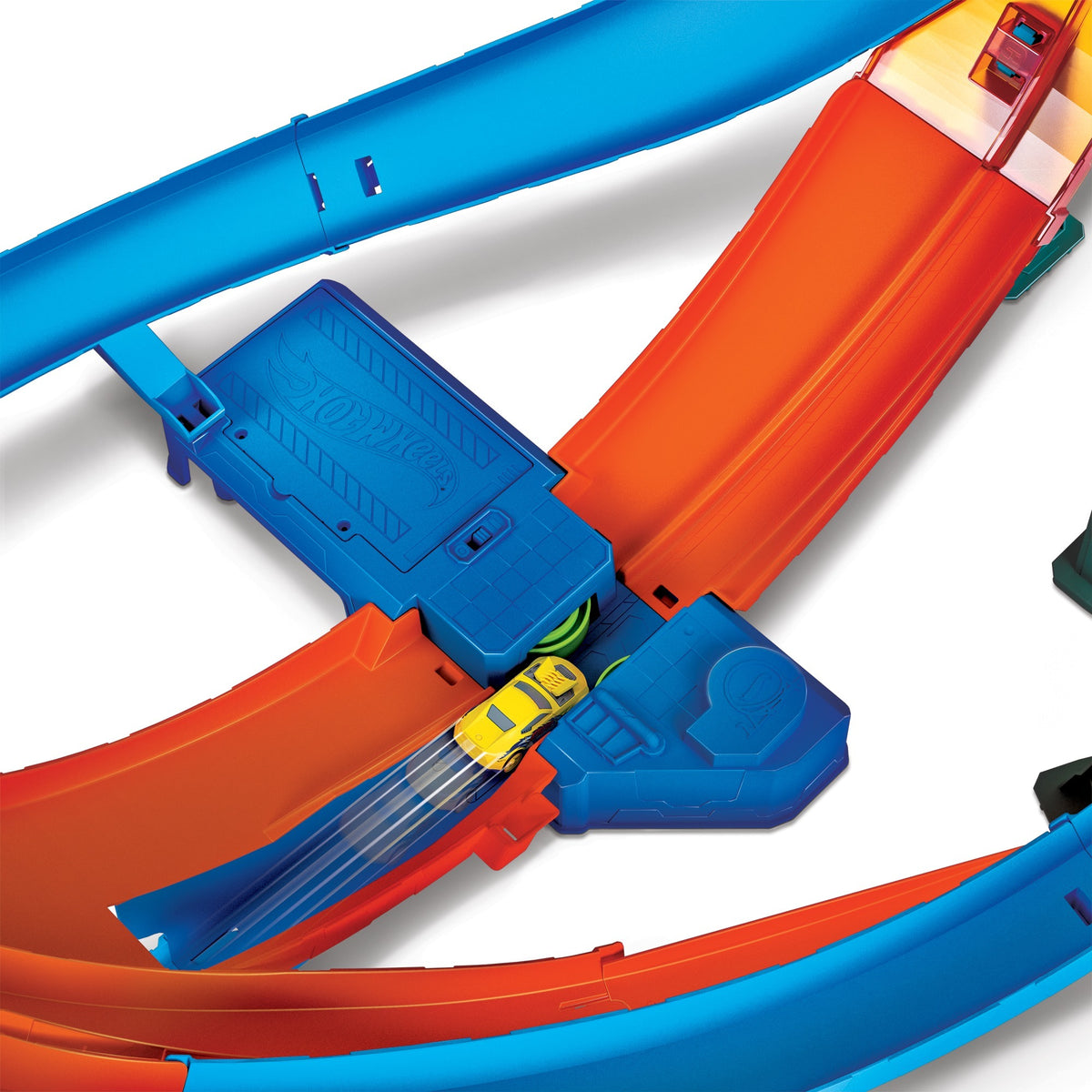 Tor wyścigowy z ogromną pętlą Hot Wheels i chaosem
