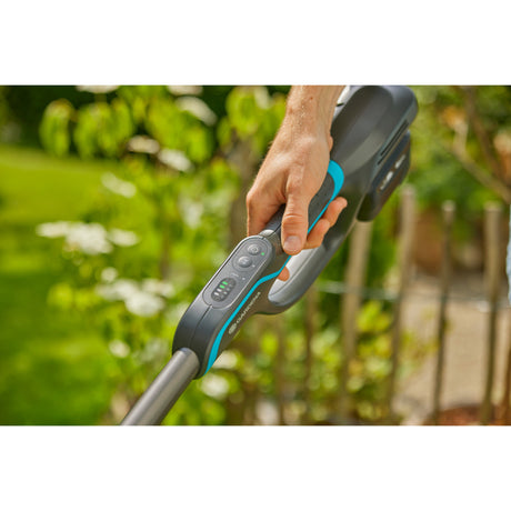Podkaszarka do trawy Gardena powertrim 30 18 V (szary turkus, akumulator i ładowarka nie wchodzą w skład zestawu)
