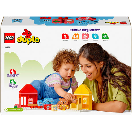 Lego duplo - codzienne nawyki - zabawki konstrukcyjne do jedzenia i spania (10414)