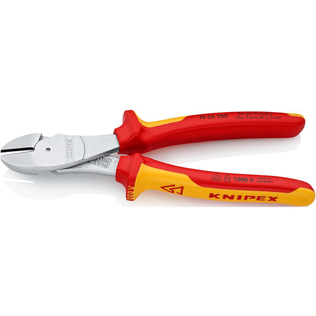 Szczypce tnące boczne Knipex 74 06 200 Comfort 200mm vde