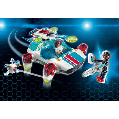 Playmobil super 4 - fulgurix z zabawkami do budowy genów (9002)