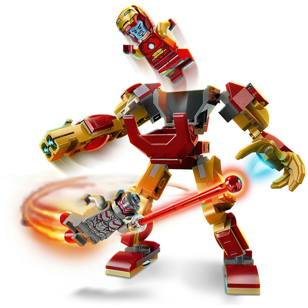 Zestaw Lego® Marvel: Mech Iron Mana kontra Ultron — 76307
