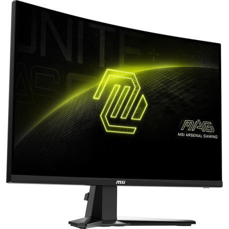 Zakrzywiony monitor do gier Msi mag 27cq6f 27 (czarny, 2x HDMI, Display Port, 180 Hz)