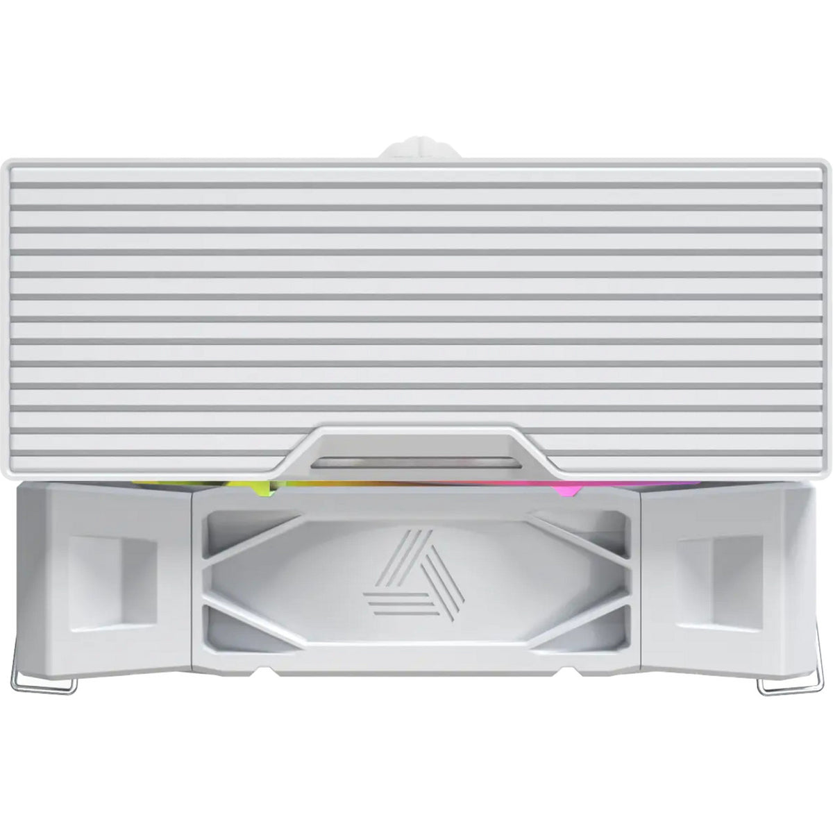 Chłodnica procesora Montech nx400 argb (biała, 4-pin PWM)