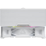 Chłodnica procesora Montech nx400 argb (biała, 4-pin PWM)