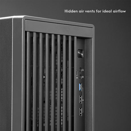 Obudowa mini tower Chieftec uni bs-20b-op (czarna | 3x USB-A | 1x USB-C)