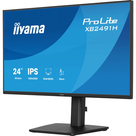 Monitor Iiyama prolite xb2491h-b1 23.8 (czarny, 120 hz, hdmi, display port)