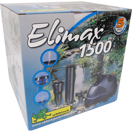 Pompa fontannowa Ubbink elimax 1500 (czarna)