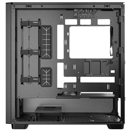 Obudowa Antec Flux Midi Tower (czarna | 2x USB-A | 1x USB-C | szkło hartowane)