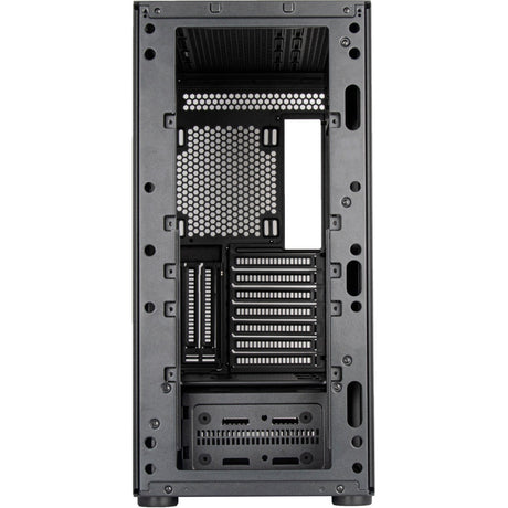 Obudowa midi tower Silverstone sst-sed1-b (czarna | 2x USB-A | 1x USB-C)