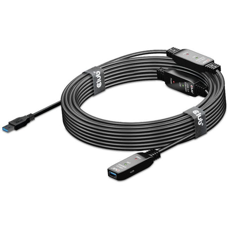 Aktywny przedłużacz USB 3.2 Gen 1 Club 3D USB 3.2 Gen 1 (czarny, 15 metrów)