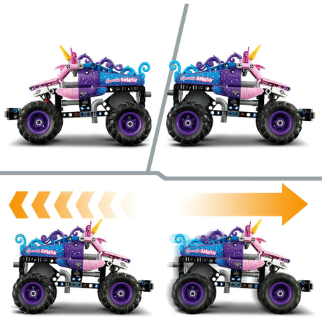 Lego Technic 42220 Monster Jam Sparkle Smash Odciągnij