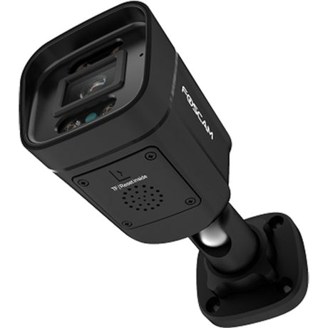 Foscam V8EP-B, kamera bezpieczeństwa IP 8MP UHD POE z funkcją wykrywania osób i pojazdów (czarna, POE)