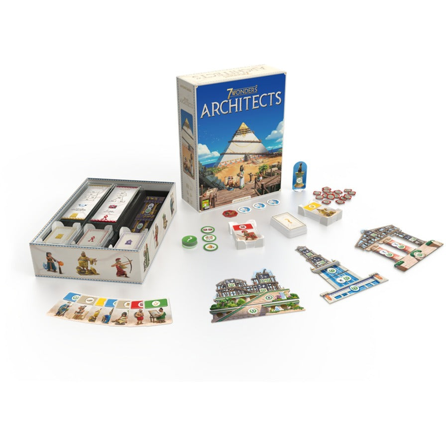 Asmodee 7 cudów: gra planszowa architektów (holenderski, 2–7 graczy, 25 minut, od 8 lat)