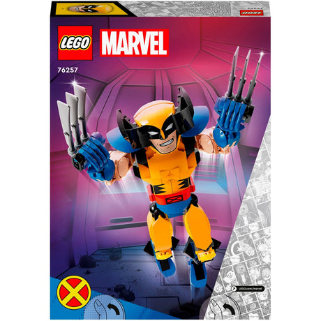 Lego Marvel - zabawka konstrukcyjna z figurką rosomaka (76257)