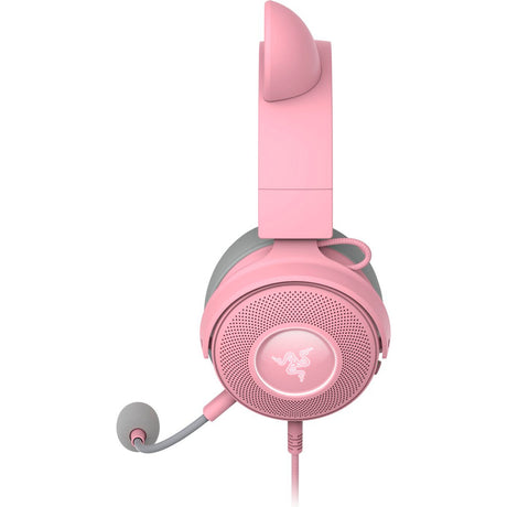 Nauszny zestaw słuchawkowy do gier Razer Kraken Kitty V2 Pro RGB (różowy)