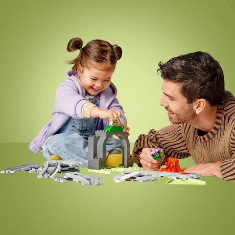 Zestaw LEGO Duplo 10425 z rozszerzeniem o pociąg
