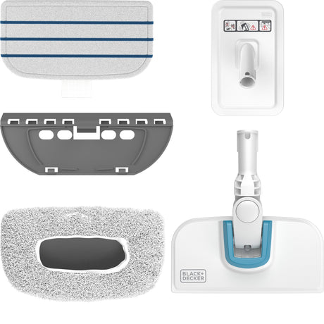 Odkurzacz parowy Black+decker bhsmp2314 (w zestawie 14-częściowy pakiet akcesoriów)