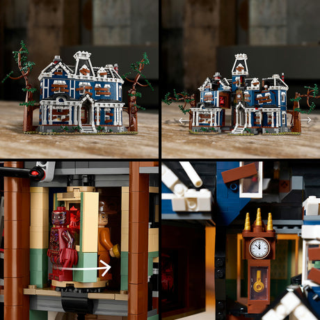 Ikony Lego Strange Things: zestaw do budowania domu rodzinnego Creel dla dorosłych - 11370