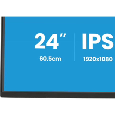 Monitor Iiyama prolite xb2492hsu-b1 24 (czarny (matowy), HDMI, display port, 2x USB-A, USB-B, 120 Hz)