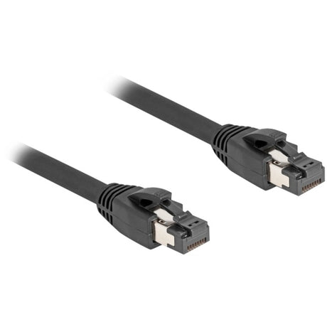 Delock kabel sieciowy ftp, rj-45 kat. 8.1 (czarny, 15 metrów)