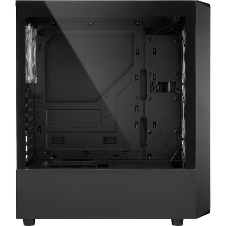 Obudowa midi tower Sharkoon tk4 rgb (czarna | 4x usb-a | rgb | szkło hartowane)