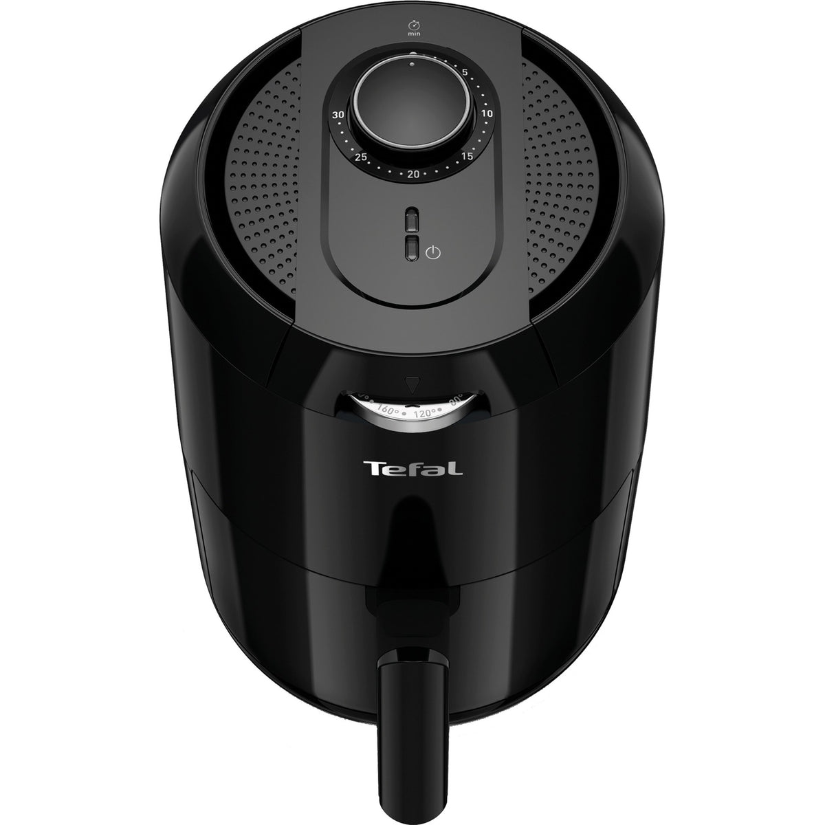 Kompaktowa frytkownica na gorące powietrze Tefal Easy Fry ey1018 (czarna, 1,6 litra)