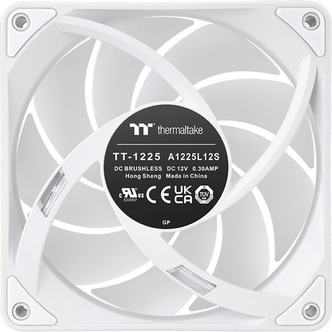 Thermaltake ct120 ex argb Sync wentylator chłodzący do komputera śnieg (zestaw 3 wentylatorów) wentylatory do obudowy (biały, 3 sztuki, 120 x 120 x 25 mm, pwm)