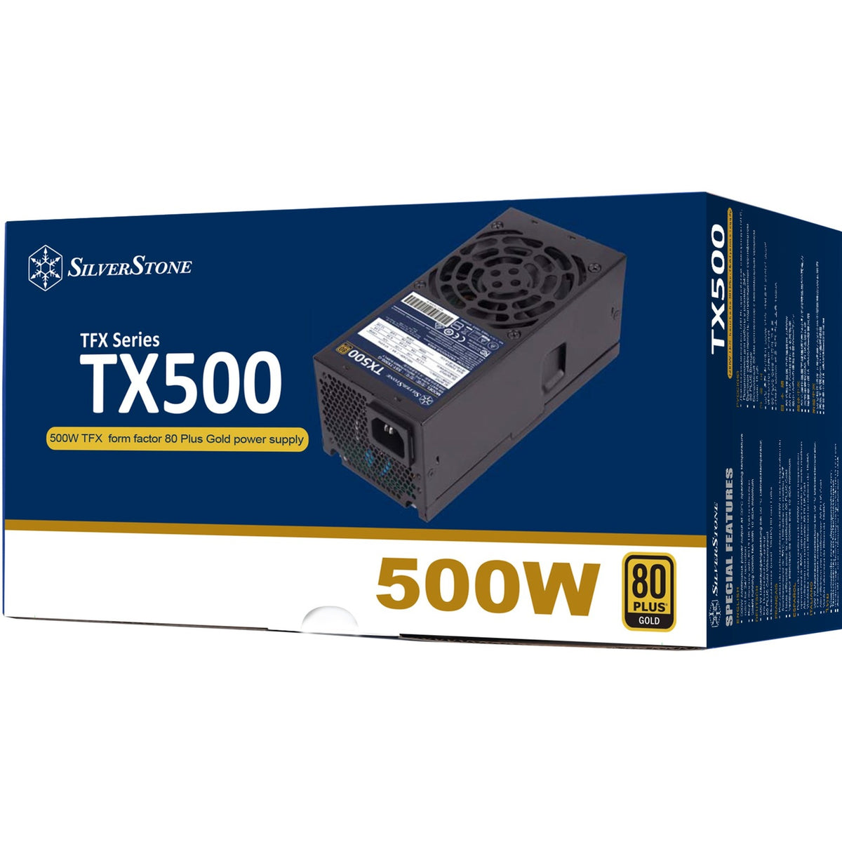 Zasilacz Silverstone sst-tx500-g 500 W (czarny, 2x pcie)