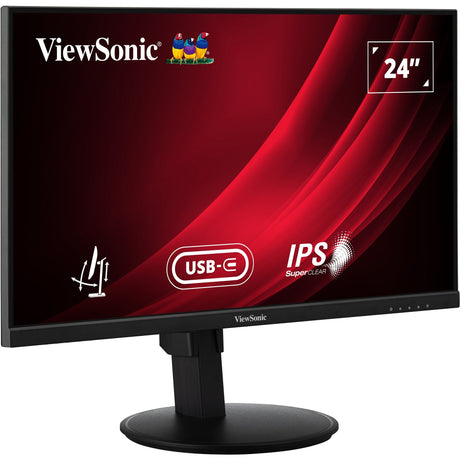 Monitor Viewsonic vg2409-mhdu-2 24 (czarny, 1x HDMI, 1x Display Port, USB-C, USB-A, USB-B, 100 Hz)