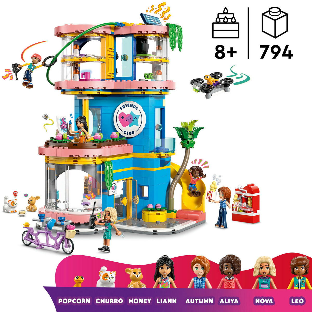 Lego Friends 42689 Klub w Heartlake