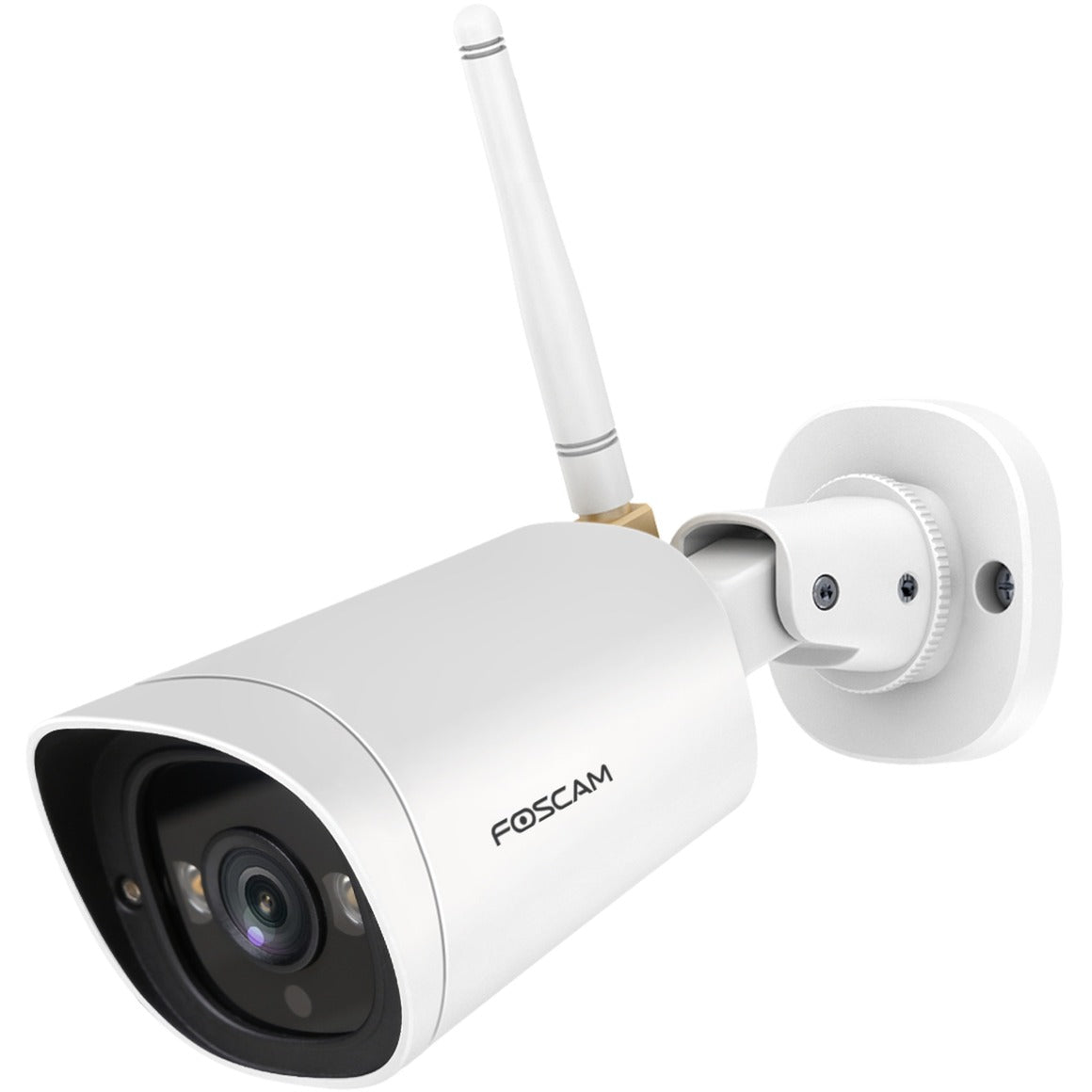 Foscam G4C, zewnętrzna kamera bezpieczeństwa 2K Starlight WiFi (biała)
