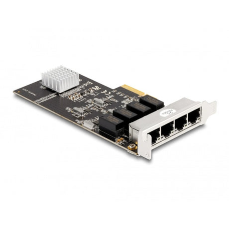 Delock Karta PCI Express x4 4 x rj45 gigabitowa karta sieciowa LAN