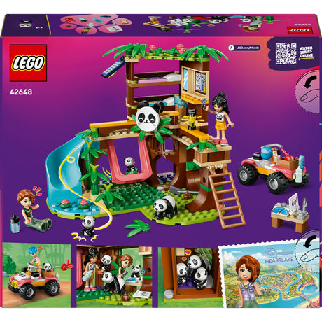 Lego® Friends schronienie dla pandy, zestaw do budowania, zabawka - 42648