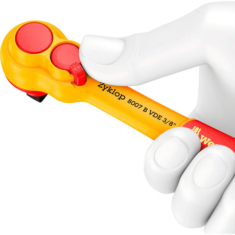 Grzechotka Wera Zyklop 8007 b vde 3 8 (czerwony żółty)