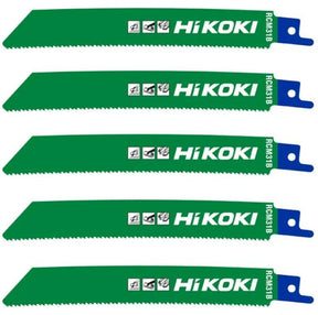 Hikoki zeilzaagbladen rcm31b gebogen 150 14tpi 150mm 5szt.