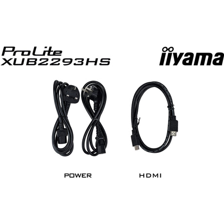Monitor Iiyama prolite xub2293hs-b6 21.5 (czarny, hdmi, display port)