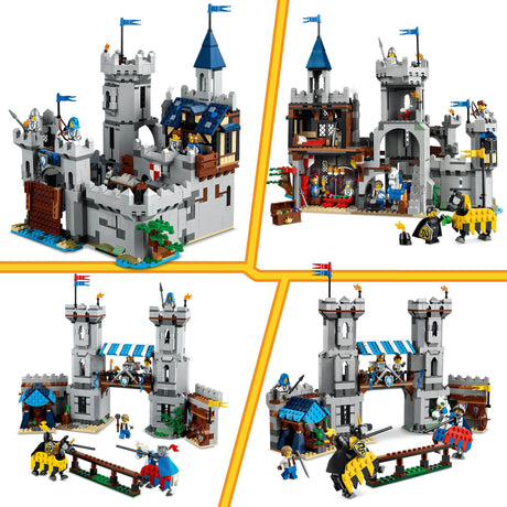 Lego® Creator Średniowieczny zamek 3 w 1 z rycerzami na koniach - 31168