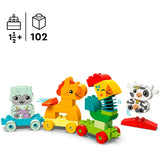 Lego duplo Mój pierwszy pociąg ze zwierzętami - 10412