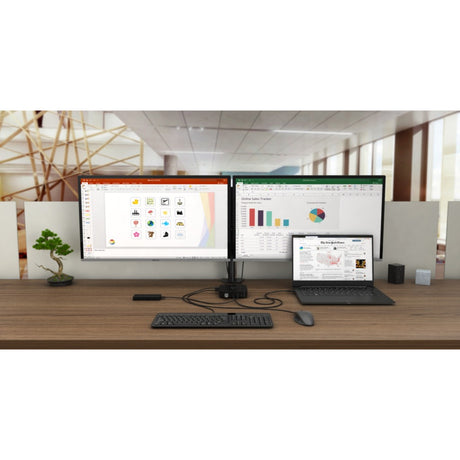 Stacja dokująca I-tec USB-C HDMI DP z zasilaniem 65W + uniwersalna ładowarka 77 W (czarna)