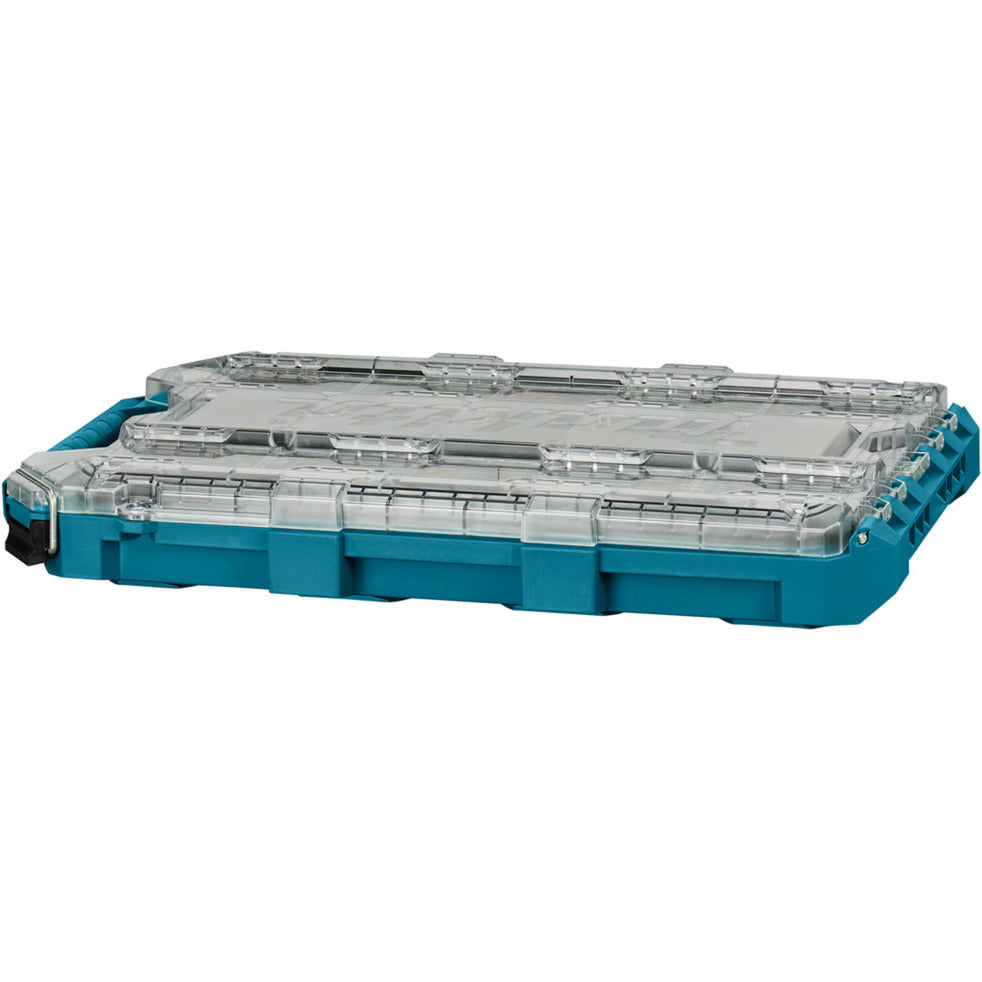 Płaska skrzynka narzędziowa Makita Maktrak P-91051 (niebiesko-czarna)