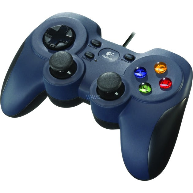 Logitech gamepad f310 (ciemnoniebieski czarny)