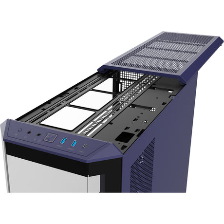 Obudowa Thermaltake View 600 tg future dusk typu big tower (fioletowo-czarna | 2x USB-A | 1x USB-C | szkło hartowane)