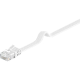 Kabel sieciowy Goobay rj-45 u utp kat.5e (biały, 20 metrów, kabel płaski)