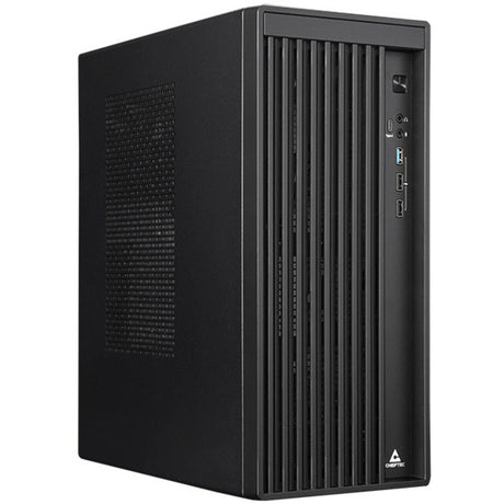 Obudowa mini tower Chieftec uni bs-20b-op (czarna | 3x USB-A | 1x USB-C)