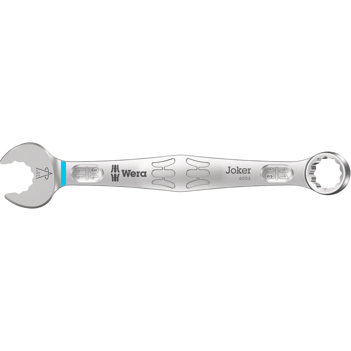 Wera 9642 pasek magnetyczny 6003 joker imperial 1 zestaw kluczy płasko-oczkowych klucz (cal, 8 sztuk)